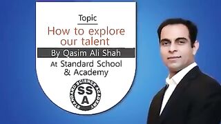 How to discover your talent? Qasim Ali Shah fan video