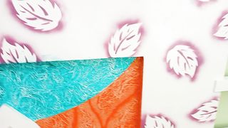 Painting in room