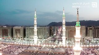 Drone Footage From Eid Ul Fitr At Masjid An Nabawi