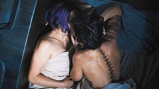 Cowboy Bebop / Kiss Scene — Faye and Mel (Daniella Pineda and Jade Harlow) | 1x06