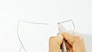 How to make easy hand sckatch #pencil drawing