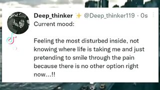Mood feelings pain deep words