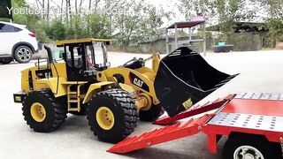 Overload test with Mercedes Benz truck model