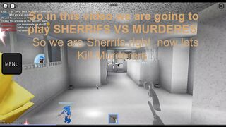 Killing Murderes | Roblox | Gameplay#1