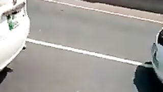 Accident on Motorway on jumma