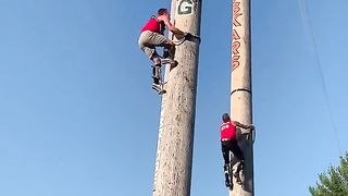 Amazing climbing speed ❤