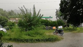 Rainy weather ☔☔☔☔ in kashmir
