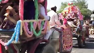 Old-time Village wedding