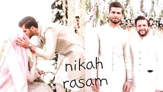 Shahid Afridi posts heartfelt note for daughter Ansha after Nikah with Shaheen