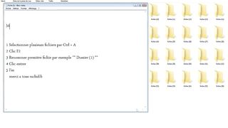 Renommer plusieurs fichier