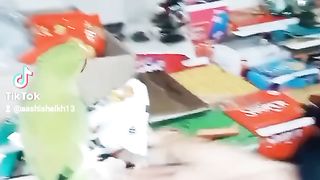 Parrot Purchasing Snacks For own