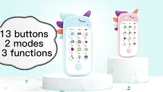 Baby Phone Toys Bilingual Music Telephone