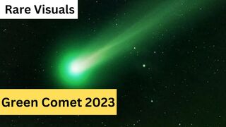 Discover the Unbelievable: A Rare Green Comet is Approaching Earth #trending