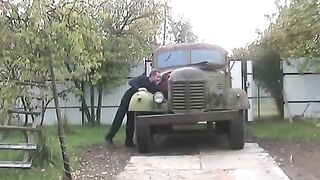 Retro car ZIS-150