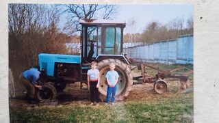 Retro tractor T-28