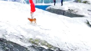 Очень известное место -- Норвегия - Язык  Троля.