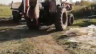 Retro tractor 5