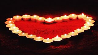 Heart Shape Candles