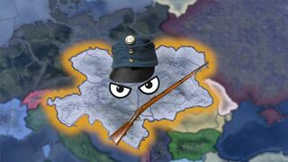 Restoring Austria-Hungary in Hoi4 be like