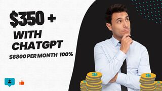 How To Make $350+ Per Day With ChatGPT AI. Earn Lifetime With Chatgpt.