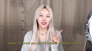 Pony Park's 10 Minute Beauty Routine (Winged Eye and Soft Eyeshadow) _ Allure
