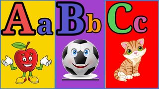 A for Apple, B for Ball, learn ABCD song, English elphabats song, ABCD song English song learn