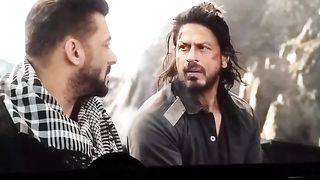 Pàthan movie seen super hit movie seen Salman Khan and shah rukh Khan together