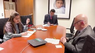 وفاقی وزیر شازیہ مری کی امریکا میں ورلڈ بنک کے گلوبل ڈائریکٹر سے ملاقات