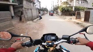 Cute Girl Impress My Superbike