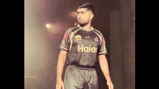 Babar Azam in new peshawar Zalmi kit 2023