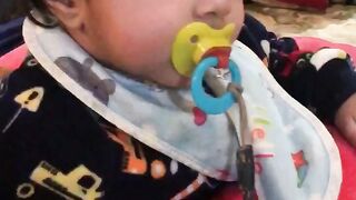 My little baby sleeping