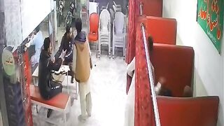 Dengerous fight in hotel
