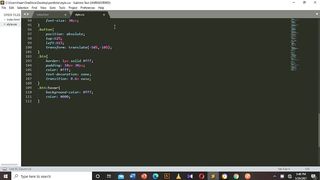 Portfolio Using Html and CSS