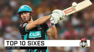 Top 10 sixes of BBL|