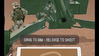 Emprestei a melhor arma para um sniper e deu isso