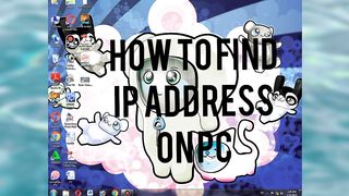 How to find IP address of your computer