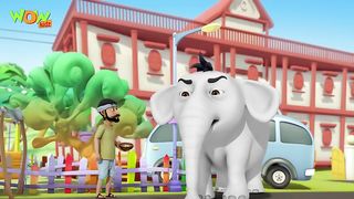 Motu Patlu Cartoons In Hindi - Animated cartoon - Safed haathi - Wow Kidz.