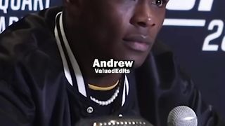 Israel Adesanya On Andrew Tate #UFC