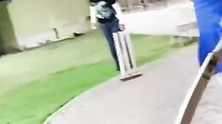 Cricket play at home