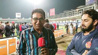 World Famous Interview with Saeed Ajmal with Tabi Leaks in Funny Punjabi