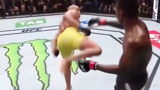 UFC 234 Israel Adesanya vs Anderson Silva Best moments PT2#shorts #UFC