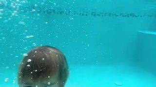 Great jump by a child