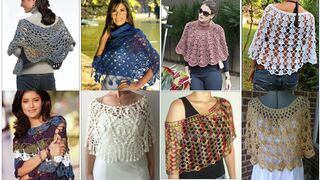 Stylish and attractive crochet knitted hand made blouses designs