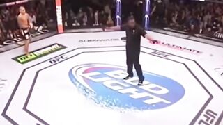 Conor McGregor commentating on his first fight against Dustin Poirier #UFC