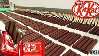 How Kit-Kat Are Made In Factory ? How It's Made?