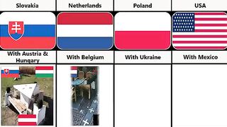 Amazing Borders From Different Countries
