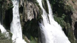 Waterfall in River from Mountains