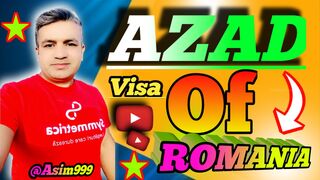 Romania Visa Update Azad Visa Update رومانیہ کا آزاد ویزا کے بارے میں معلومات  @Asim999