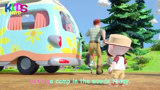 Camping Kids song | children Poem |kidsland