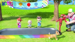 Blow Your Balloon Kids Song | Kids Poem |Kids Land